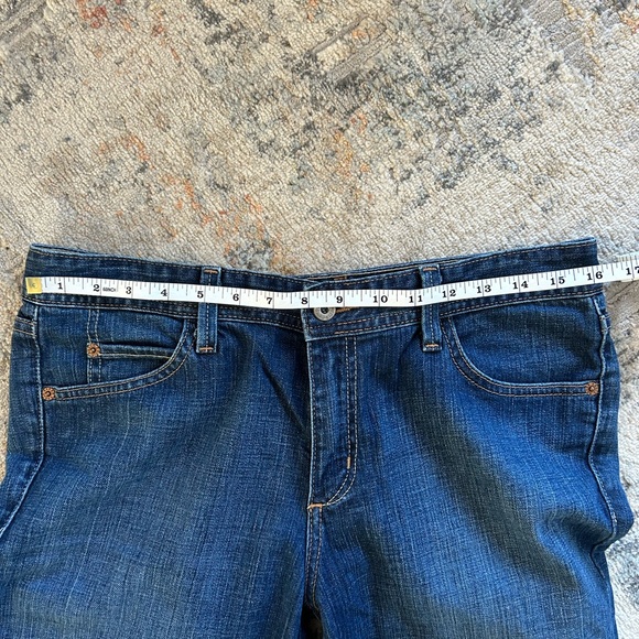 Eddie Bauer women’s boot cut cotton jeans size 10 western casual cottagecore - Picture 3 of 7